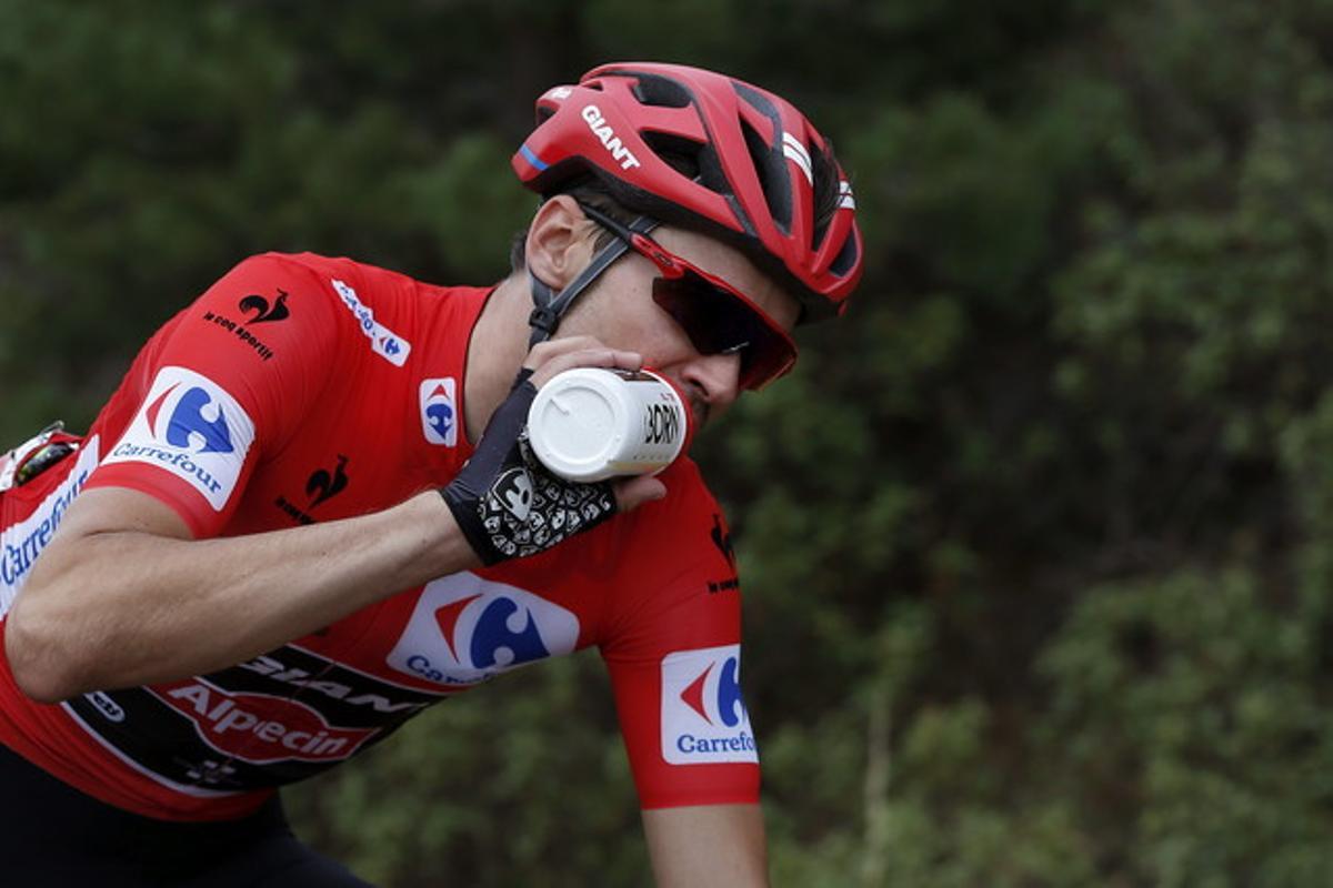 Las imágenes de la etapa de la Vuelta Las imágenes de la etapa de la Vuelta