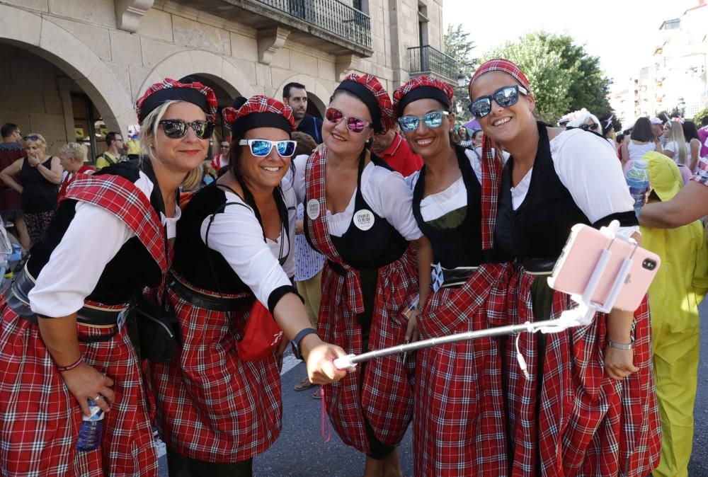 Redondela o cómo disfrazarse en verano. // R. Grobas