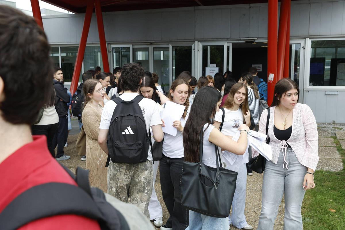 El inicio de la PAU en Gijón, en imágenes