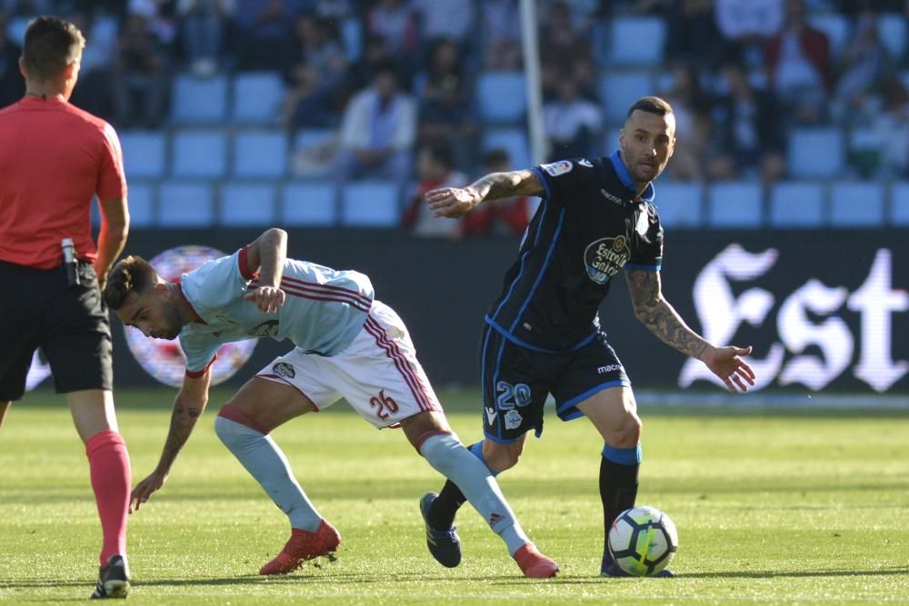 Deportivo y Celta empatan en el derbi gallego