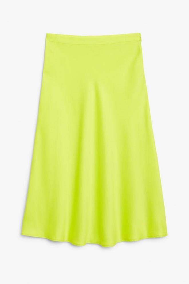 La falda midi