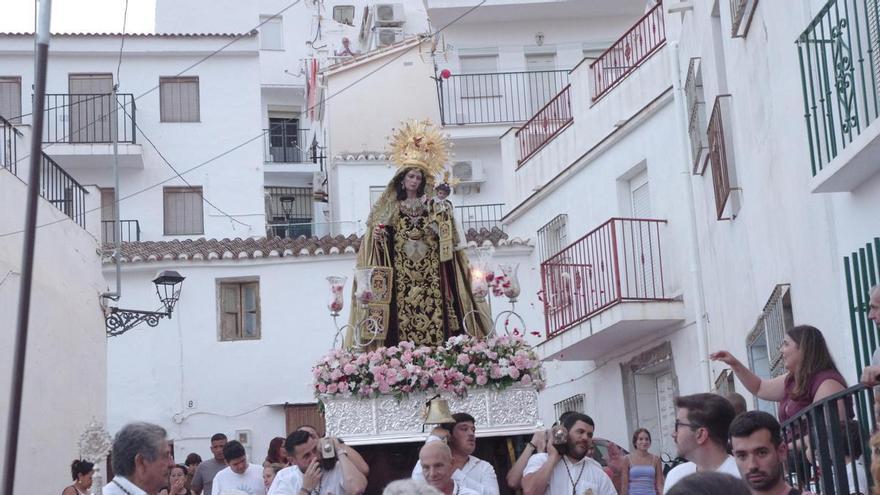 Överföring av jungfrun av Carmen de Olías till kyrkan San Vicente Ferrer