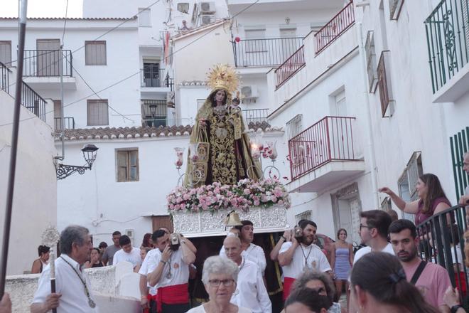 Traslado de la Virgen del Carmen de Olías a la Iglesia de San Vicente Ferrer
