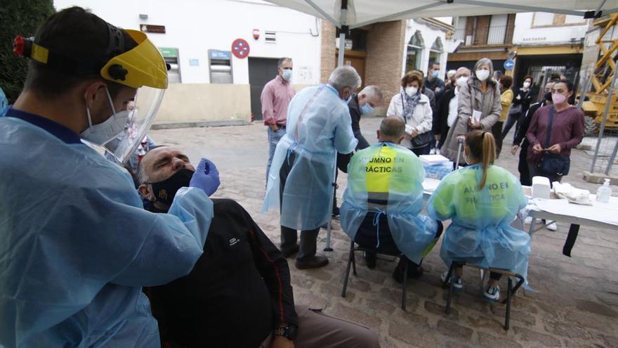 Controladores y cuidadores de los patios de Córdoba se someten a test de covid