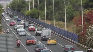Los motoristas de Torrevieja serán multados si usan los arcenes para adelantar en la N-332