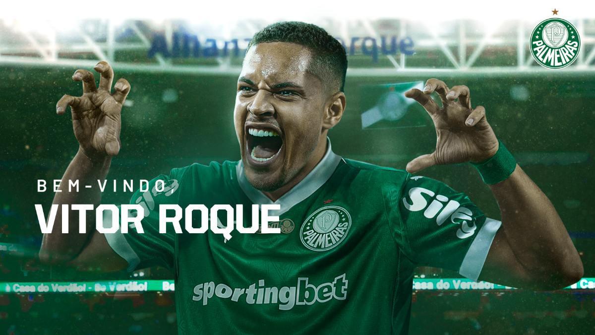 Así anunció el Palmeiras la vuelta de Vitor Roque a Brasil