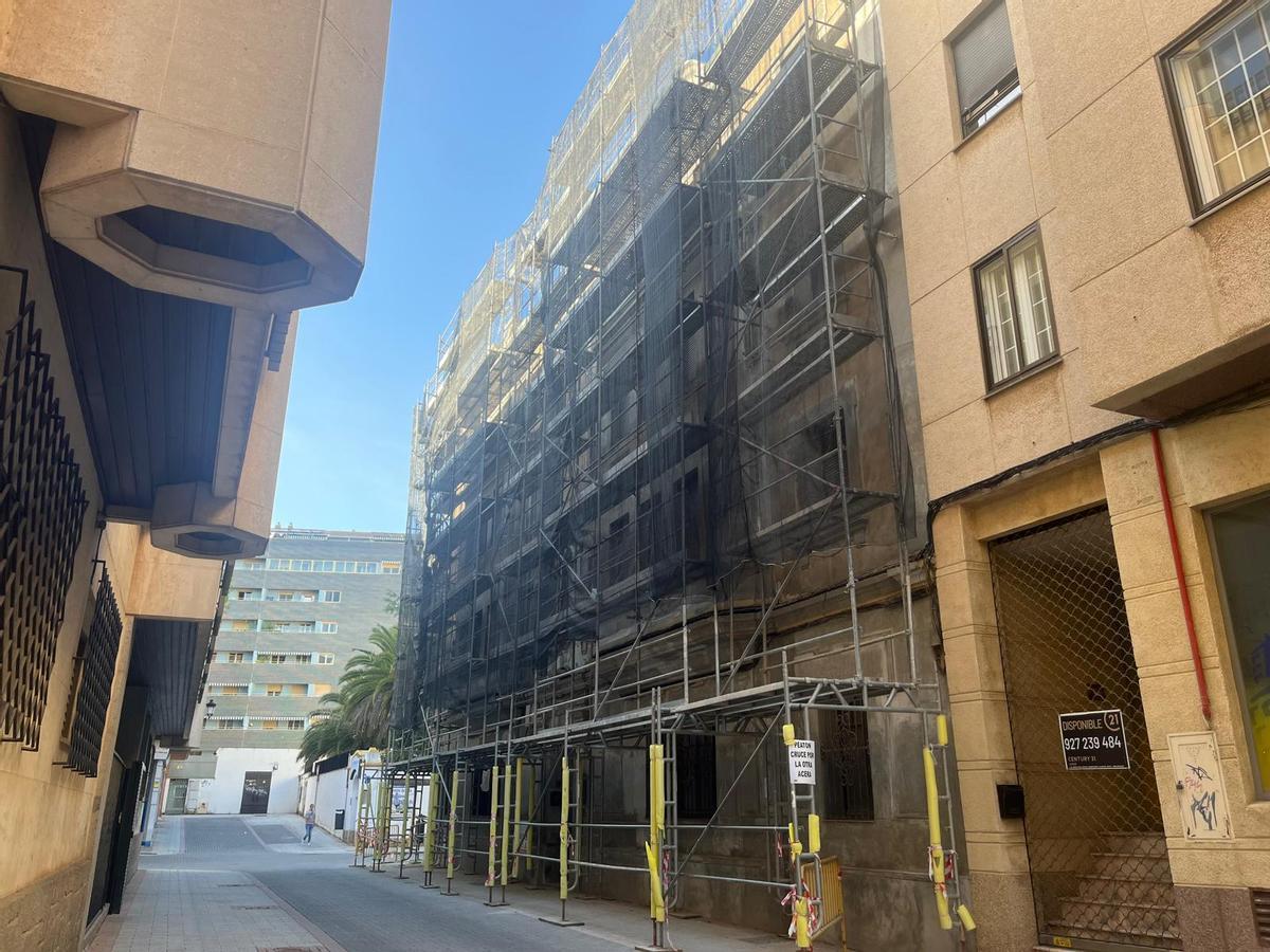 Inmueble que se va a rehabilitar.