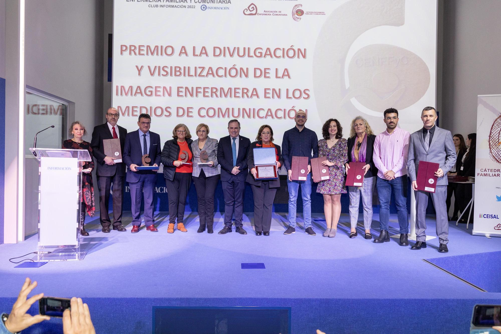 Entrega de premios de la Cátedra de Enfermería Familiar y Comunitaria