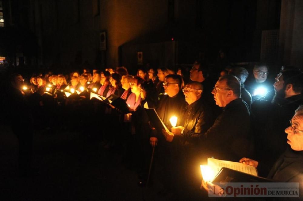 Procesión del silencio en Murcia