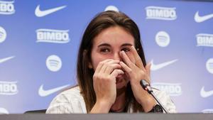 El emotivo discurso de Mariona en su despedida del Barça