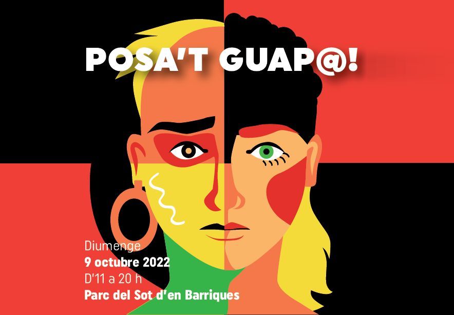 Cartel promocional del 'Posa't guap@'