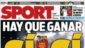 Las portadas de la prensa deportiva de hoy