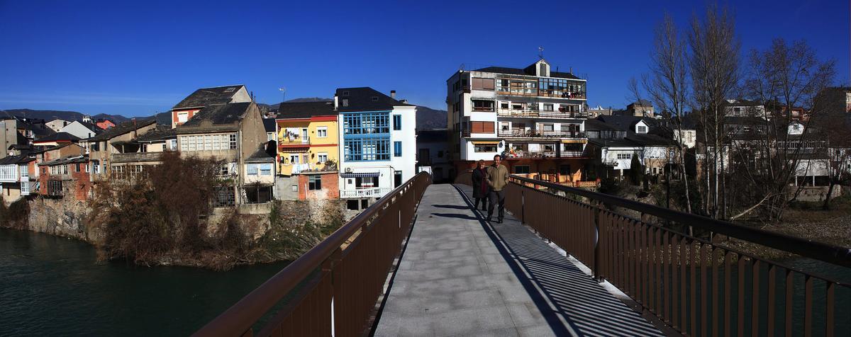El Camino de Invierno entra en Galicia por la comarca de Valdeorras, en Ourense