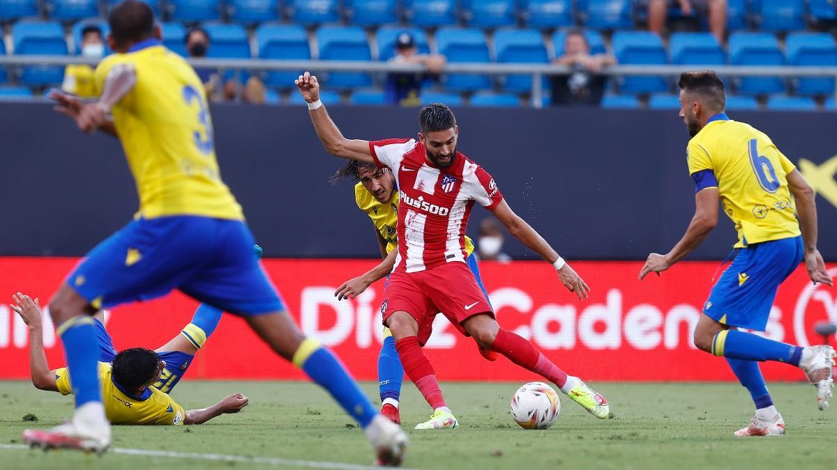 Carrasco en el golpeo que terminó en gol