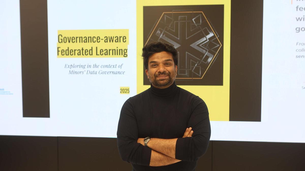 El experto en ética de inteligencia artificial Roy Saurabh.