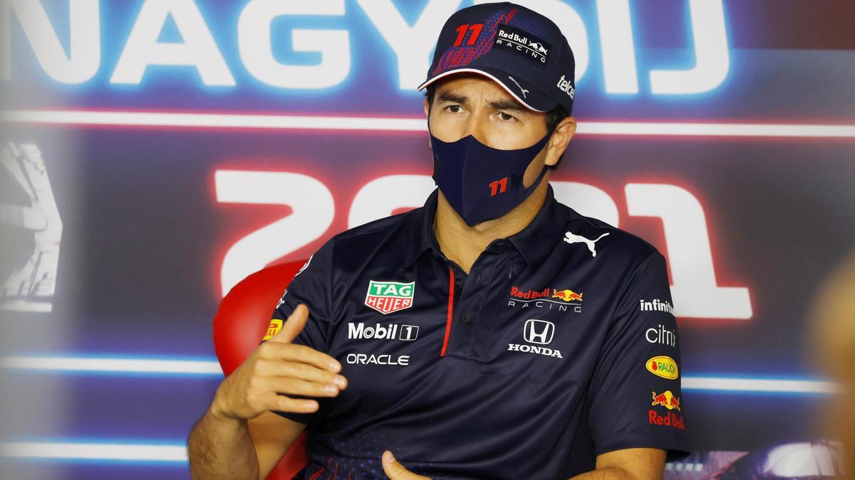 'Checo' Pérez, piloto de F1 de la escudería Red Bull.