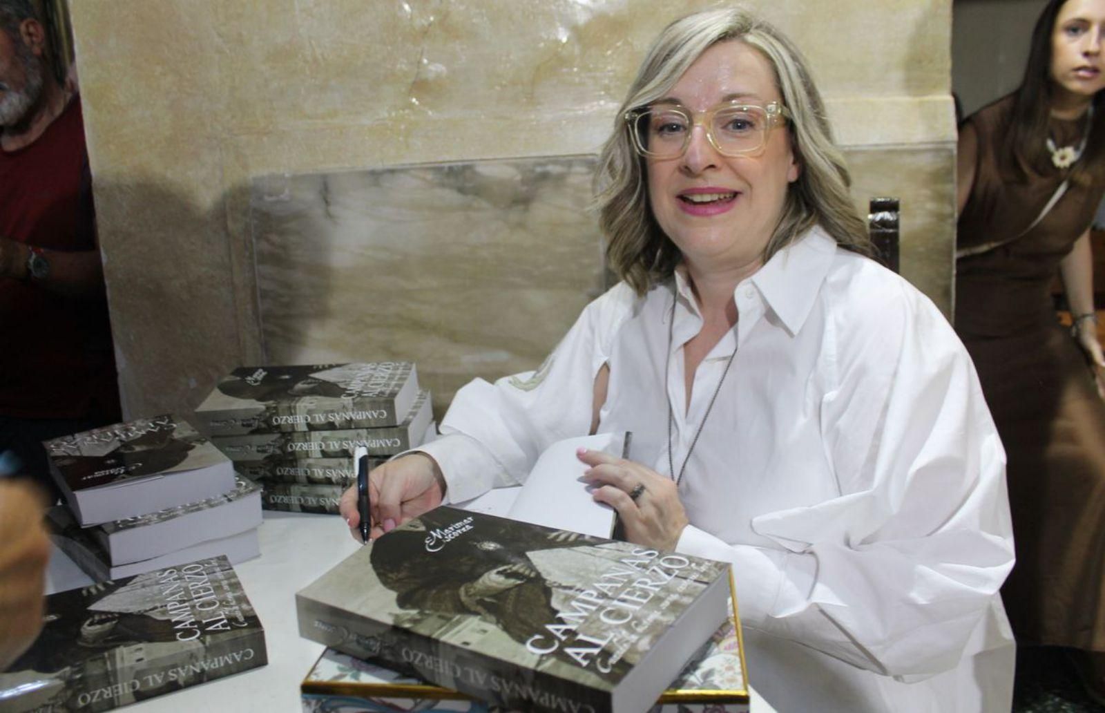 Marimar Escorza es la autora de la novela ‘Campanas al cierzo’. | SERVICIO ESPECIAL