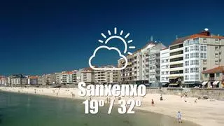 El tiempo en Sanxenxo: previsión meteorológica para hoy, martes 18 de agosto