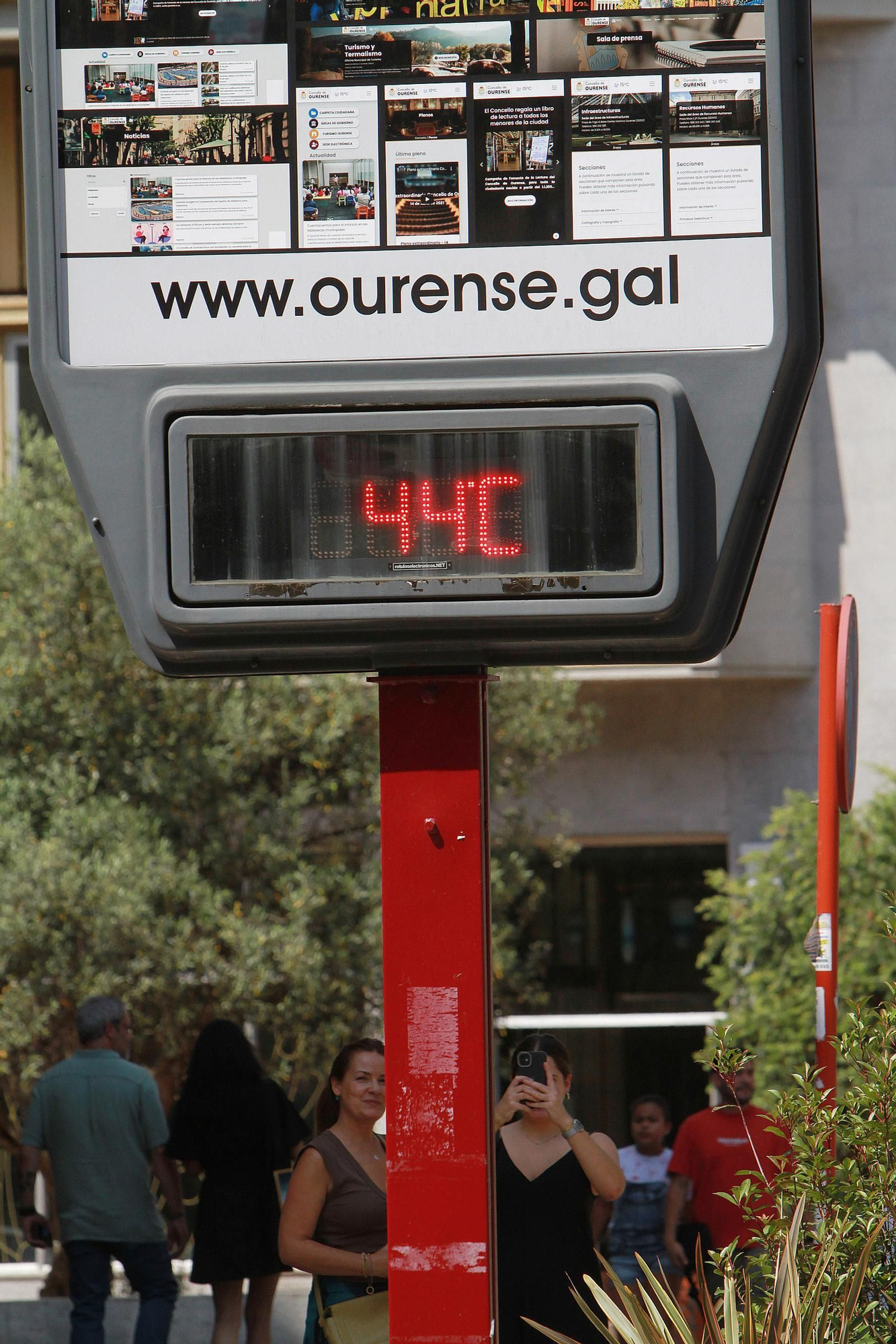 Ola de calor en Galicia antes del verano