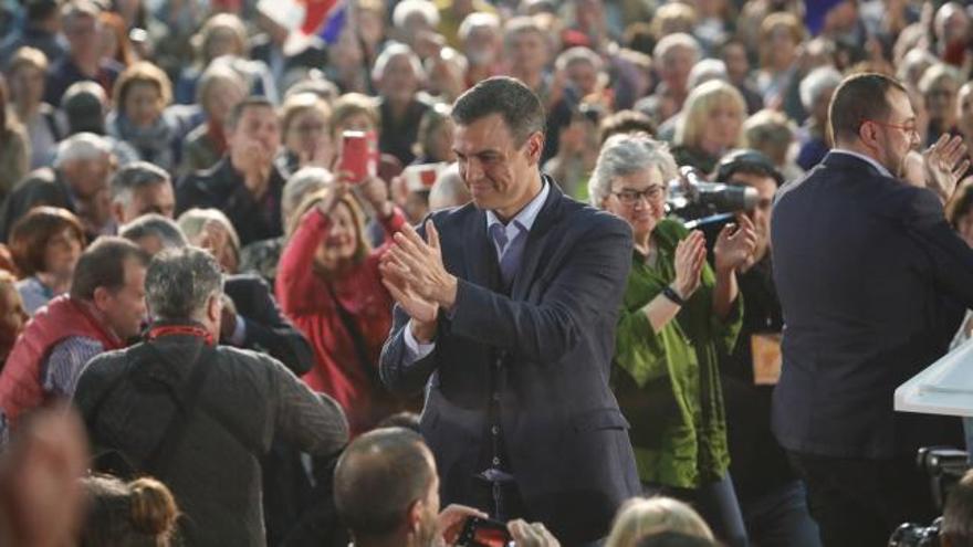 Pedro Sánchez en Gijón, “No podemos dejar la faena a medias”