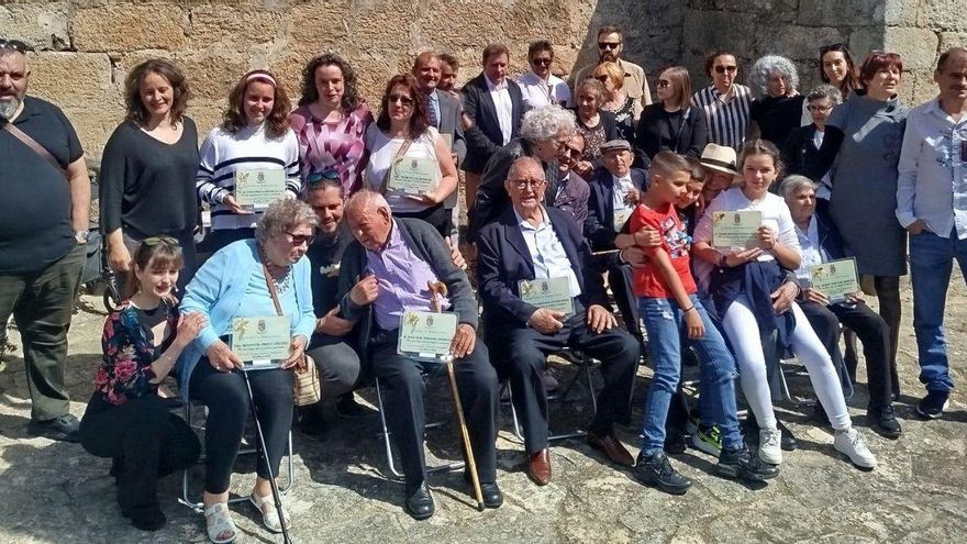 Nonagenarios con honores en Torregamones