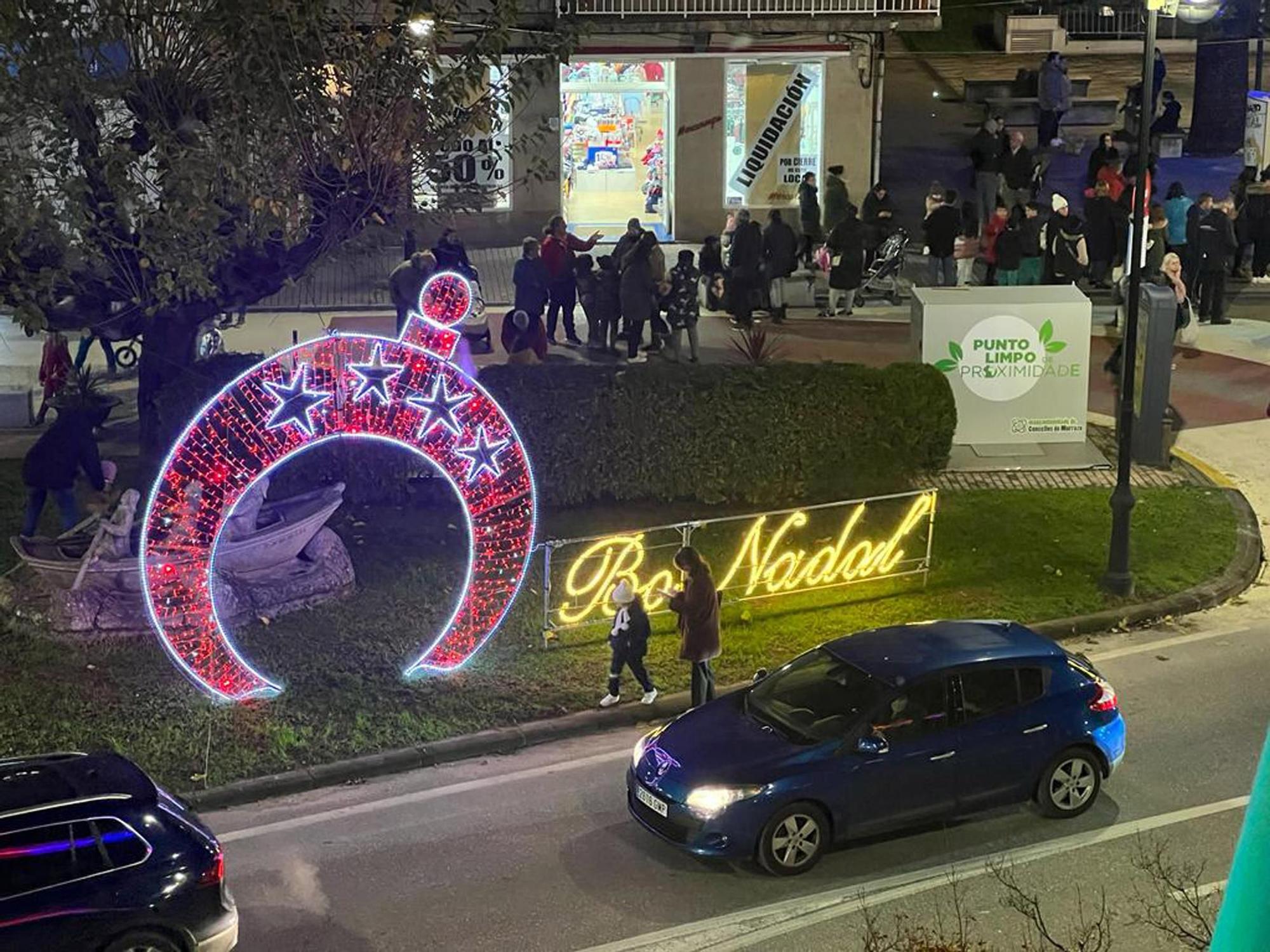 Cangas ya respira Navidad