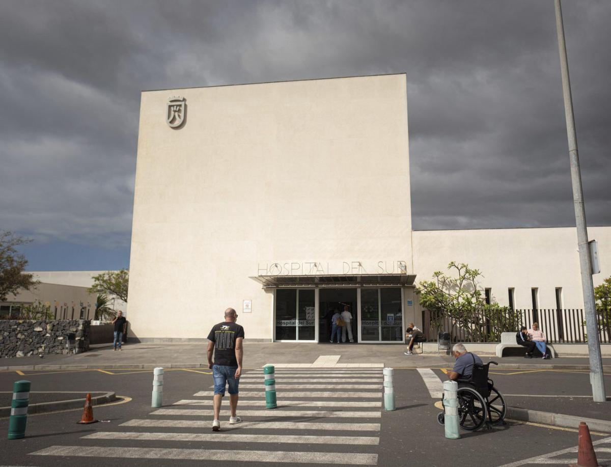 Hospital del Sur, en El Mojón, de Arona.