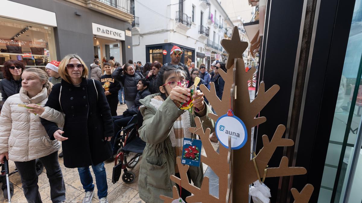 Usuarios de Auna, Espurna y Cáritas participan en la campaña