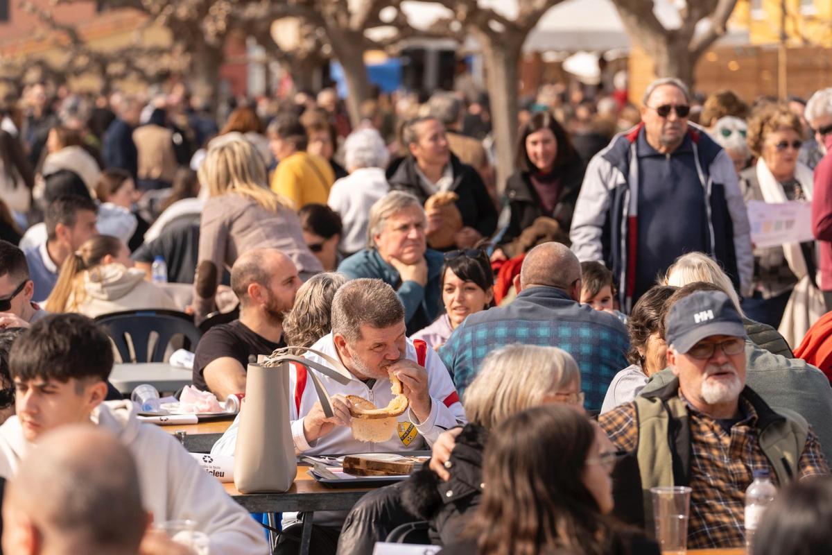 Una panoràmica de la zona on es portaran a terme els tastets durant tota la fira.