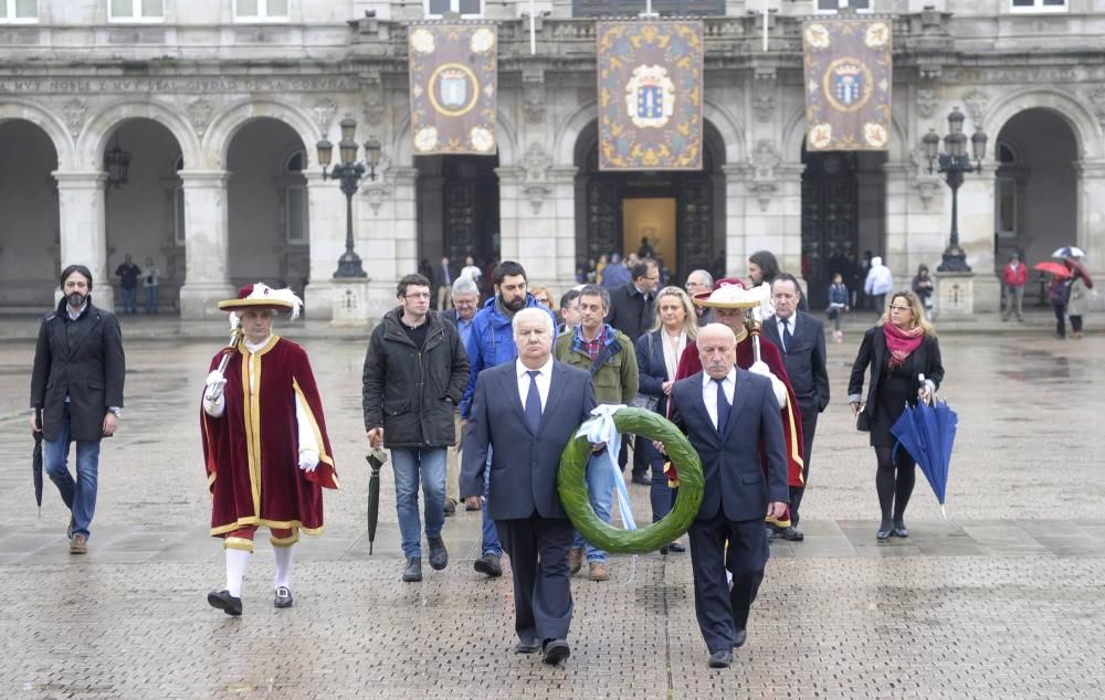 Ofrenda laica a María Pita