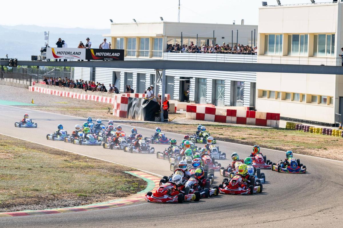 Marc Cruz, pilot manresà de kart de només 10 anys