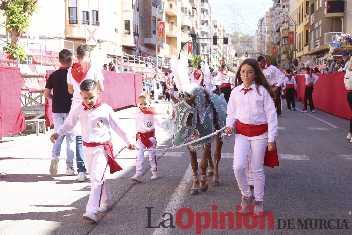 Fiestas de Caravaca: desfile infantil de los Caballos del Vino