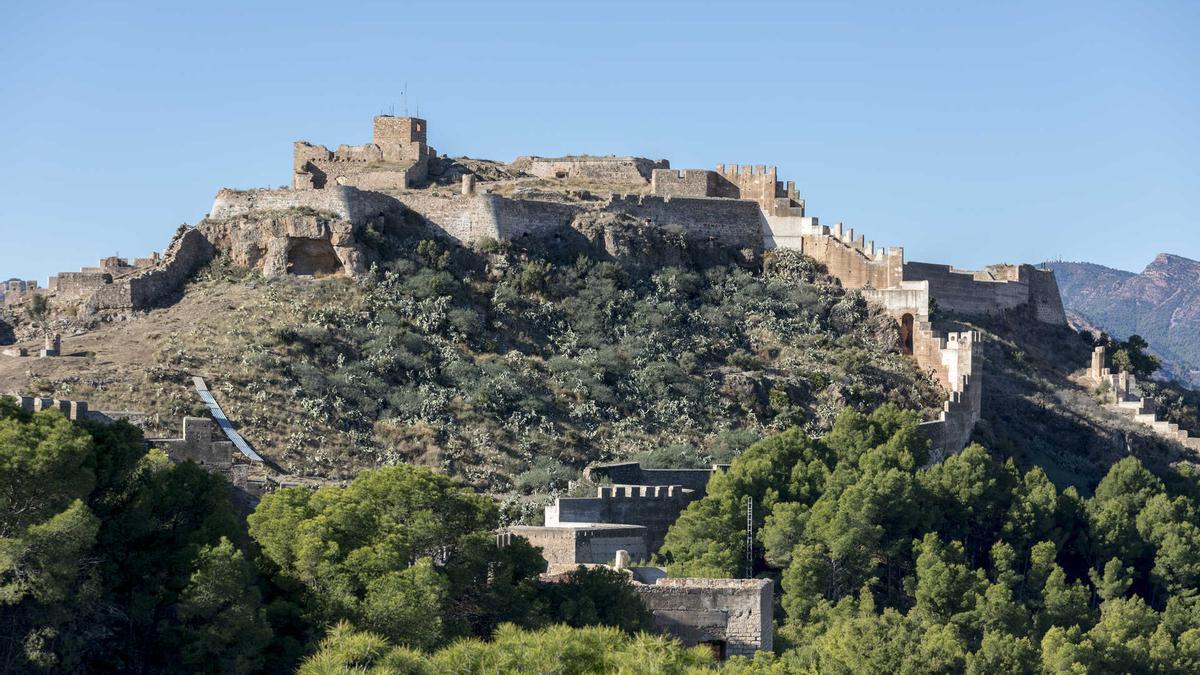 Vista del Castillo de Sagunt.