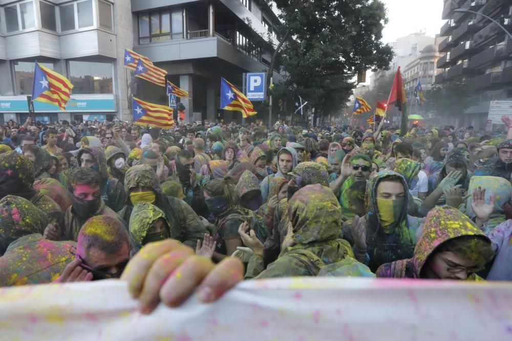 Manifestació a Girona