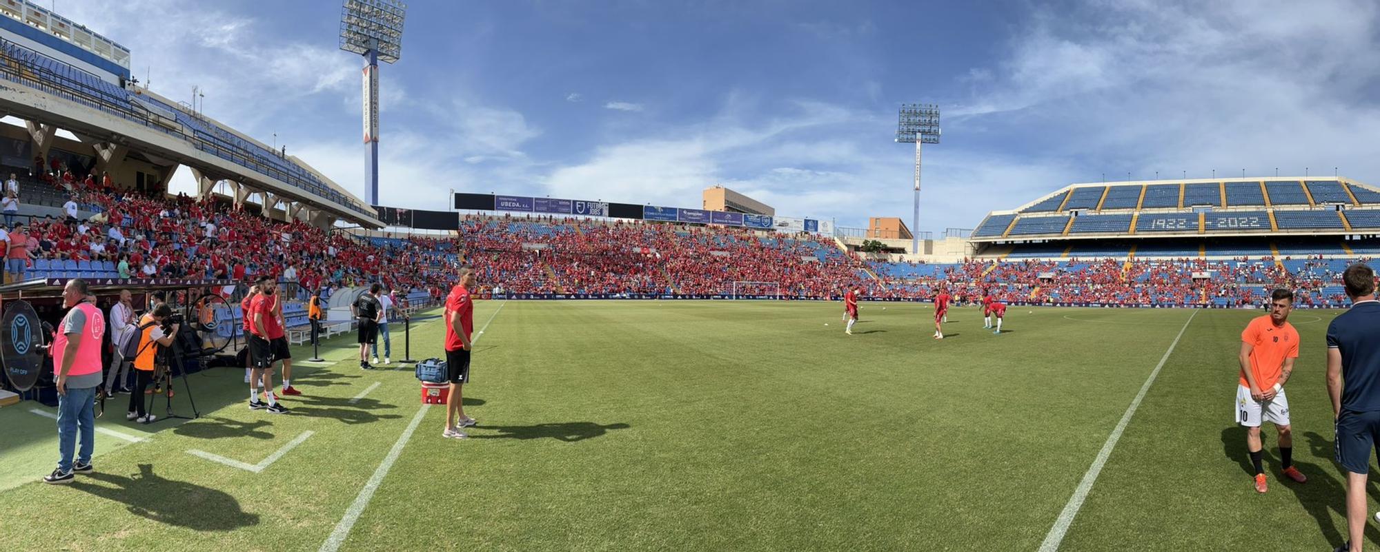 Las imágenes de la final del 'play off' de ascenso a Primera RFEF entre la Peña Deportiva y el Real Murcia