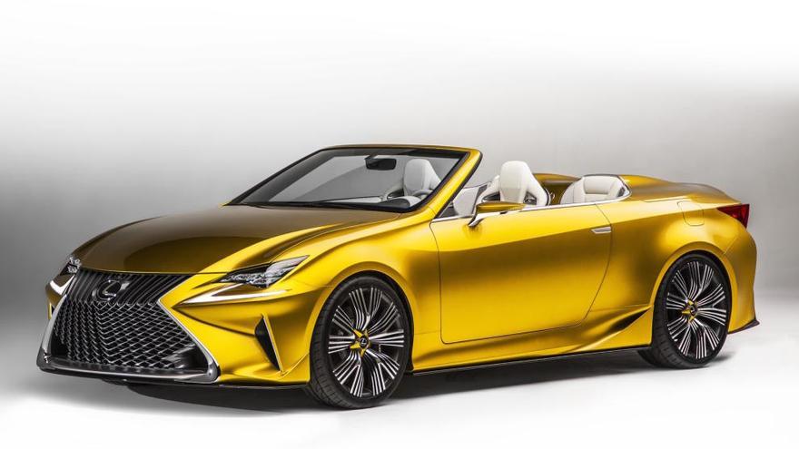 El Lexus LF-C2 es un descapotable de cuatro plazas de impactante aspecto y no menos impresionante interior que ha sido presentado en Los Ángeles y que llega al mercado en algún momento de 2015