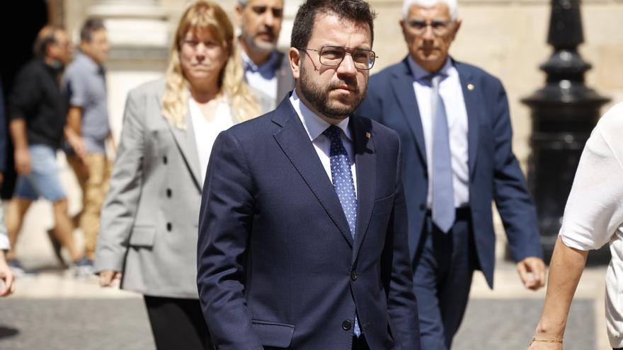 Aragonès exige &quot;máxima celeridad&quot; en la aplicación de la amnistía y reclama un referéndum