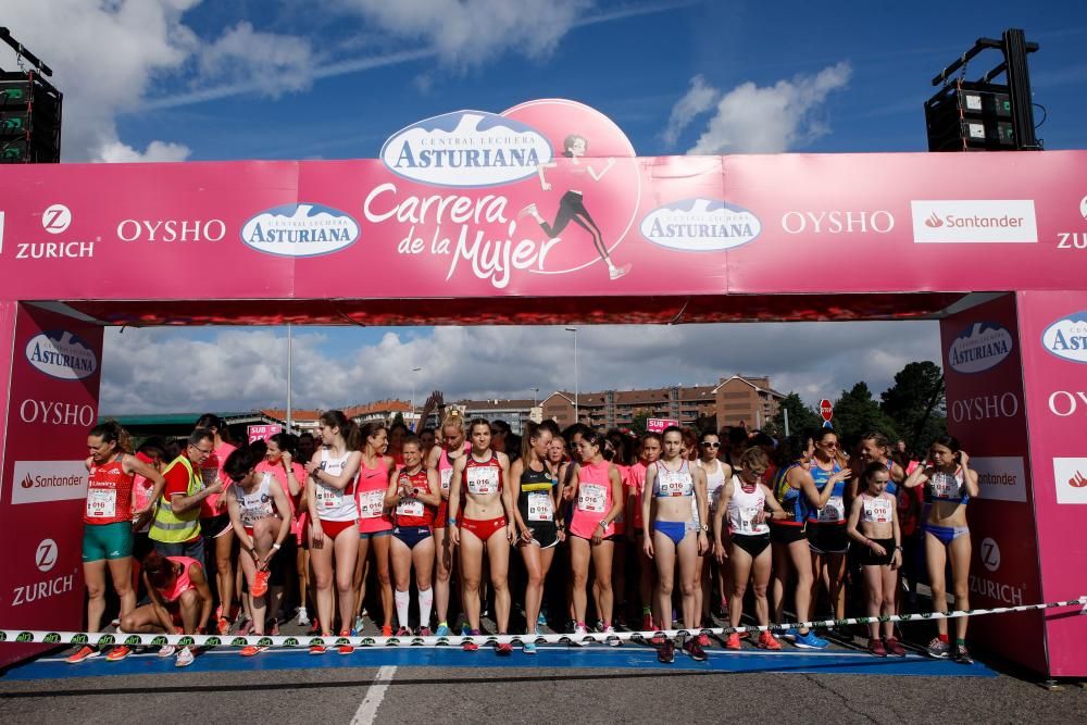 Carrera de la mujer 2018 en Gijón