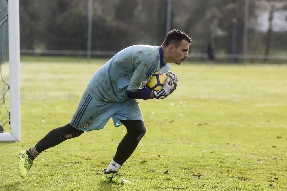 Entrenamiento del Real Oviedo