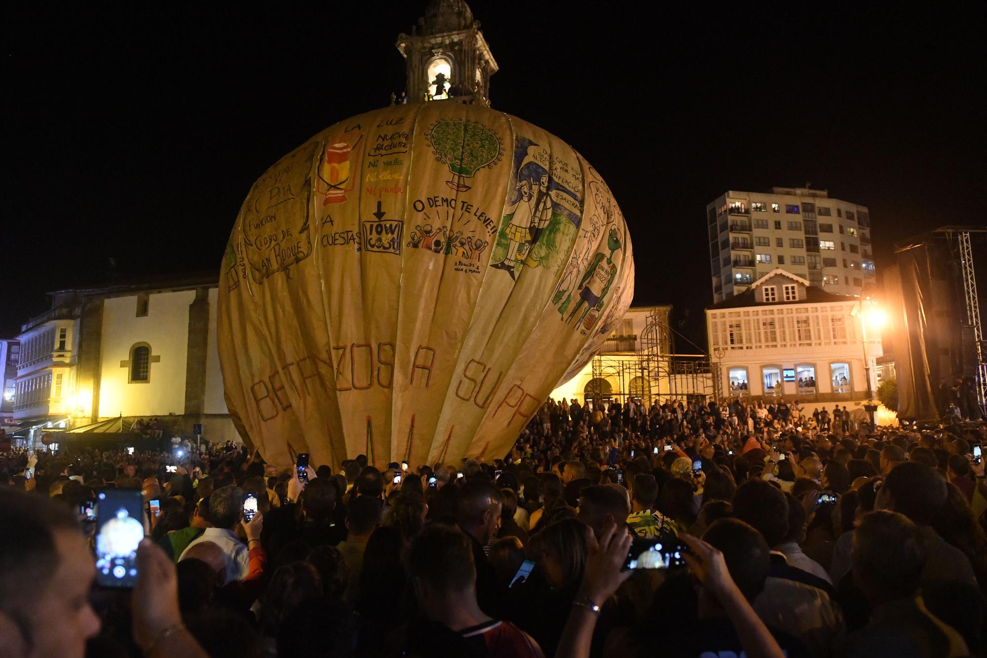 Galicia lanzó el globo más grande del mundo