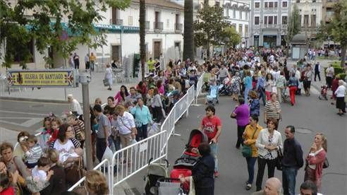 Ofrenda a la Virgen de las Cruces de Don Benito