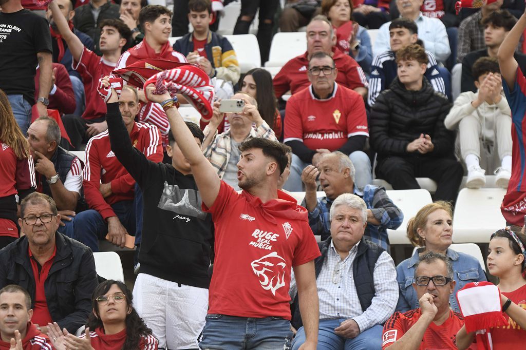 Las mejores imágenes del partido entre el Real Murcia y el Antequera