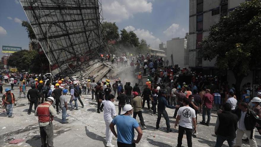 Un fuerte terremoto en México de 7,1 grados causa al menos 224 muertos