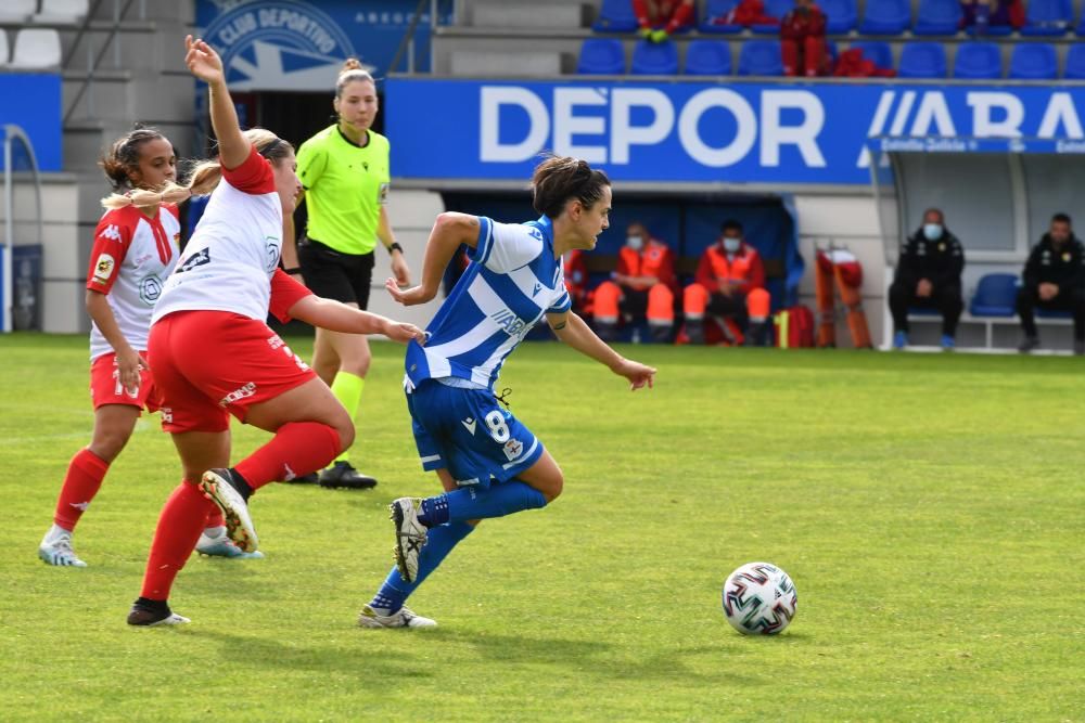 El Dépor Abanca pierde 1-2 ante el Santa Teresa