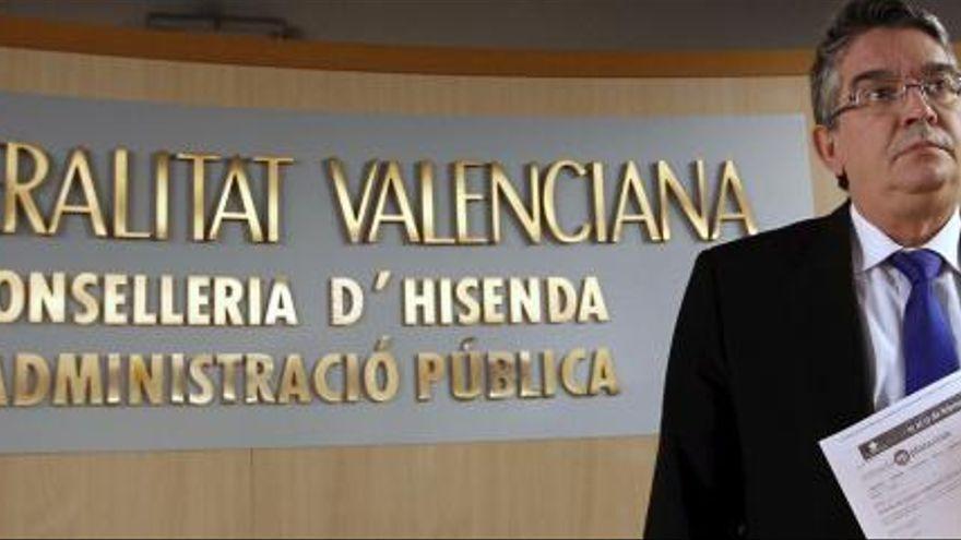 El conseller de Hacienda, José Manuel Vela.