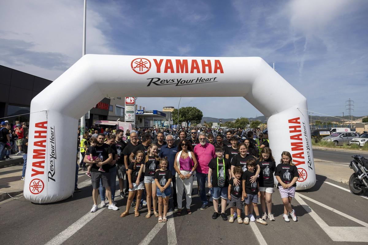 La décima edición de la Ruta Memorial Luis Salom ha congregado a algo más de 3.000 aficionados a las motos