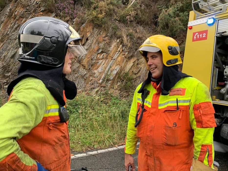 Fallece un vecino de Valdés al precipitarse