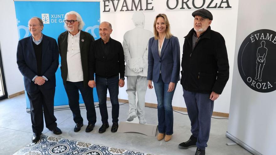 Gómez de Liaño, García Teijeiro, Xabier Romero, Marta Fernández-Tapias y Antón Reixa.