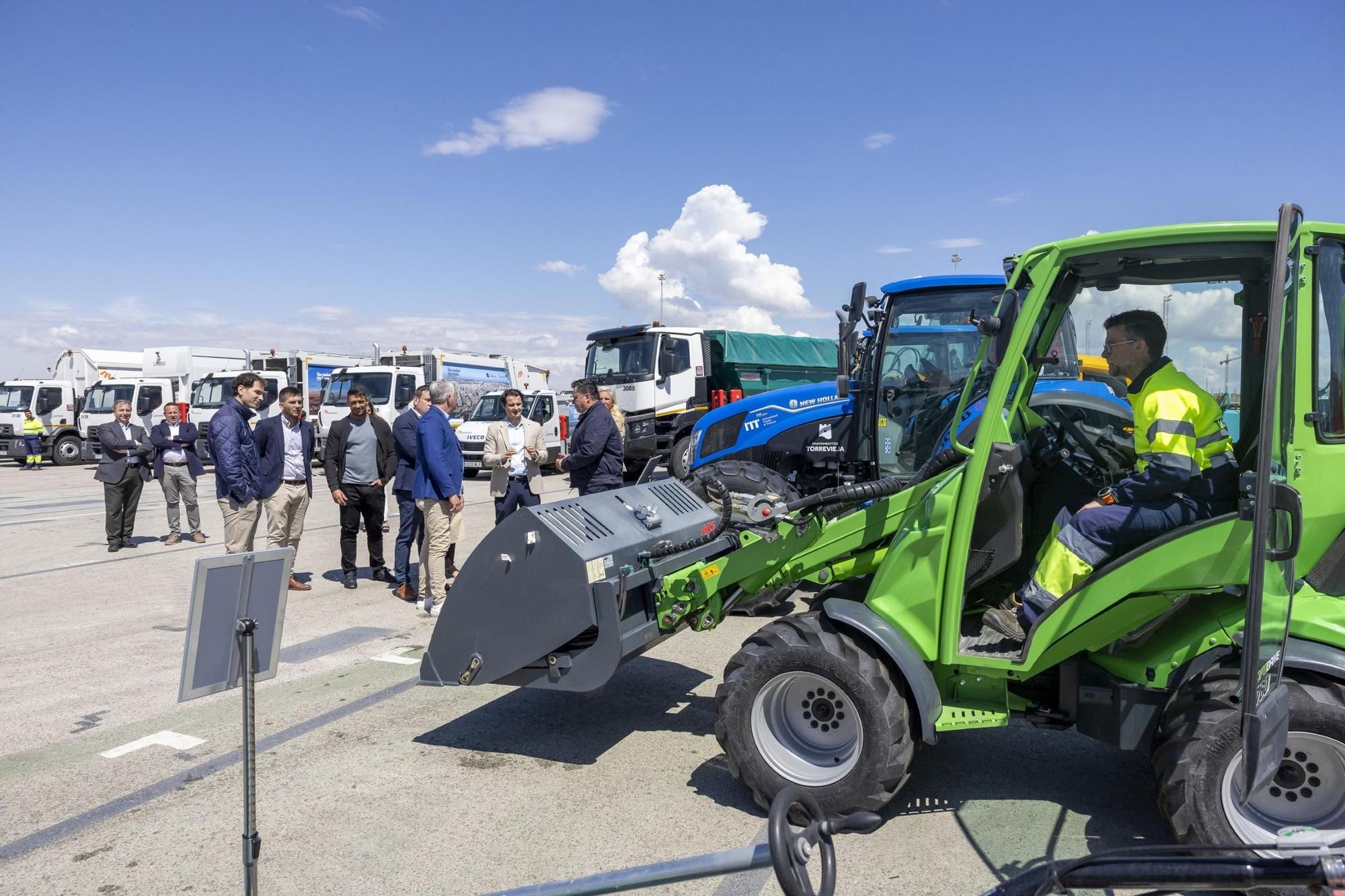 Nueva flota de vehículos de recogida de basuras de Torrevieja