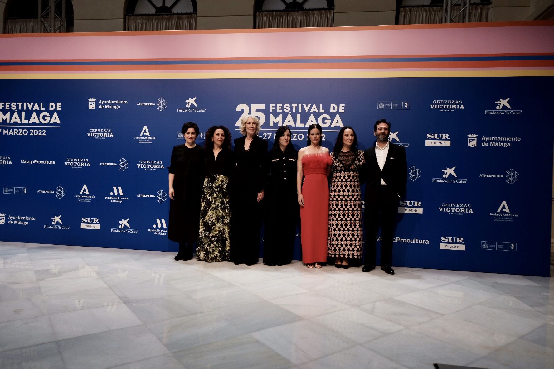 Alfombra roja de la gala de clausura del Festival de Cine de Málaga